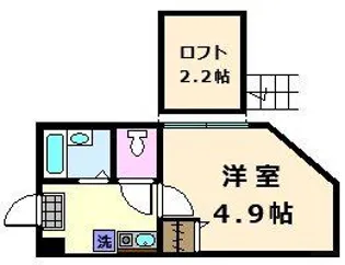 L.メゾン扇 B棟【3階】の間取り