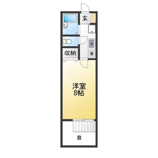 サニープレイス【1階】の間取り