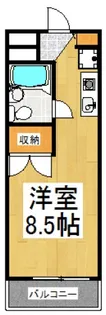 シャトル上水【2階】の間取り