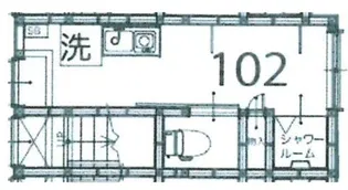 サークルハウス蓮根弐番館【1階】の間取り