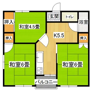 コーポニューライフ【2階】の間取り