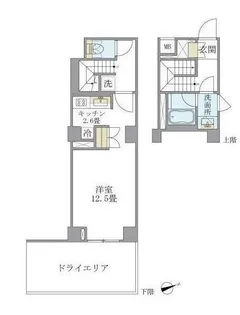 Brillia ist 北沢【2階】の間取り