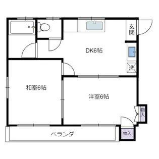 ハイネスK【3階】の間取り
