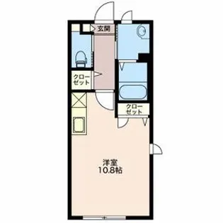 Casa de Luna C セ【2階】の間取り
