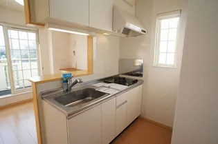 スパジオ弐番館【2階】のキッチン