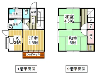 ウイングコートの間取り