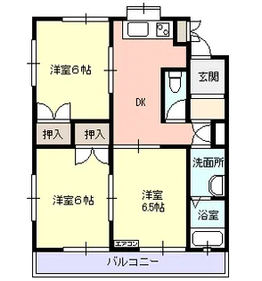 オリプス【3階】の間取り