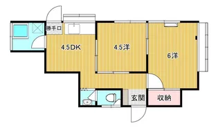 山口県下関市丸山町2【一戸建】の間取り