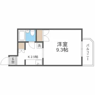 札幌グランドハイツ【5階】の間取り