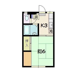 ファミーユ都南B【1階】の間取り