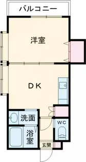 クレアージュ瀬戸越【7階】の間取り