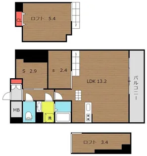 Ark PaL【3階】の間取り