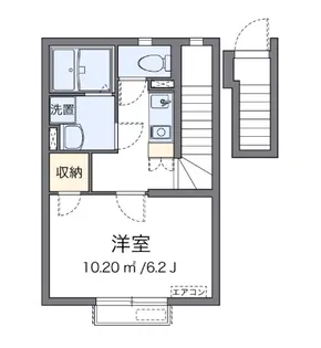 ヴィアロ大泉学園町レジデンス【2階】の間取り