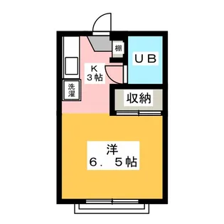 タウン唐山 A棟【1階】の間取り