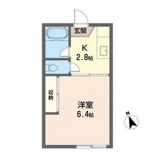 ジュネス文屋【1階】の間取り