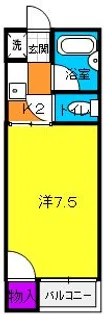 ハイツセリエ【2階】の間取り
