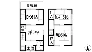 兵庫県伊丹市寺本5【一戸建】の間取り