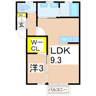 グレイス宮之城 A棟【1階】の間取り