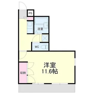 コンフォートハイツ清崎【2階】の間取り