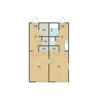 エクセリーヌ【2階】の間取り