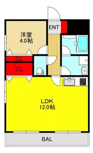 サニースカイ【6階】の間取り