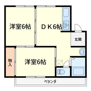 メゾン津之江【3階】の間取り