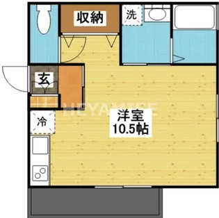 ビジュービスタIII【2階】の間取り