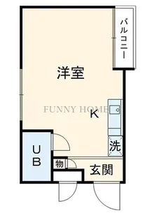 東京都世田谷区宮坂1【マンション】の間取り