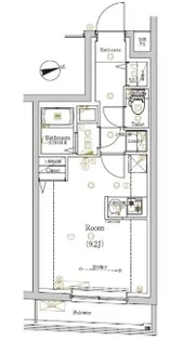 シャンファーレ東京ノース【4階】の間取り