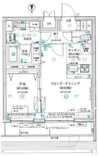 GRAN PASEO神楽坂II【5階】の間取り