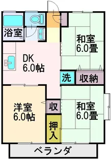 ボナールコート【2階】の間取り