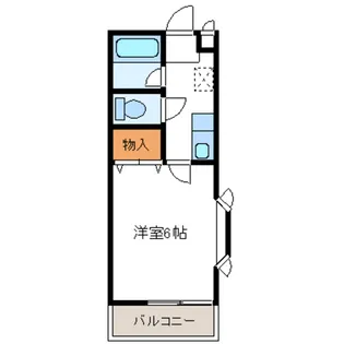 エスパシオ【1階】の間取り