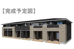 山梨県都留市法能【アパート】の外観