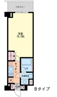 エスティメゾン代沢【1階】の間取り