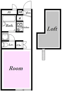 レオパレスCasaAvenueIII【2階】の間取り