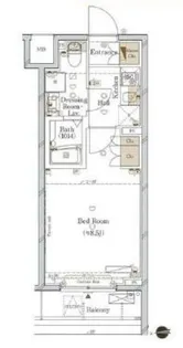 東京都文京区水道2【マンション】の間取り