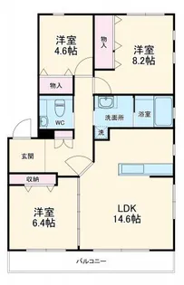 サンツール【1階】の間取り
