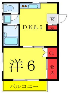 メゾンさくら【2階】の間取り