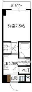 グレイスコート三嶋【4階】の間取り