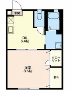 ハイツあさひ【2階】の間取り