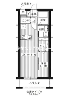 LUXE DE MINE【2階】の間取り