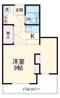 グラン・ドゥムール【3階】の間取り