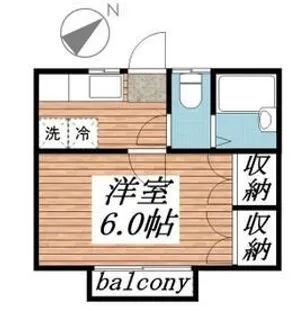 スクエア富里A棟【1階】の間取り