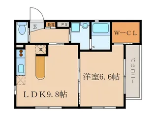 Ys canard【3階】の間取り