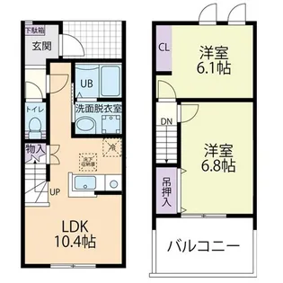 Colsolare(コル・ソラーレ)の間取り