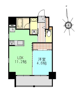 広島県広島市南区宇品神田5【マンション】の間取り