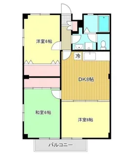 関口コーポ【1階】の間取り