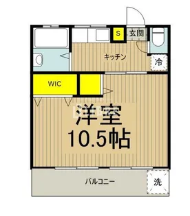 コーポルピナス【1階】の間取り