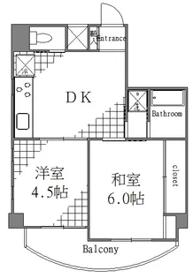 東京都墨田区押上1【マンション】の間取り