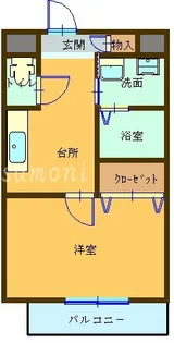 COCOON【3階】の間取り